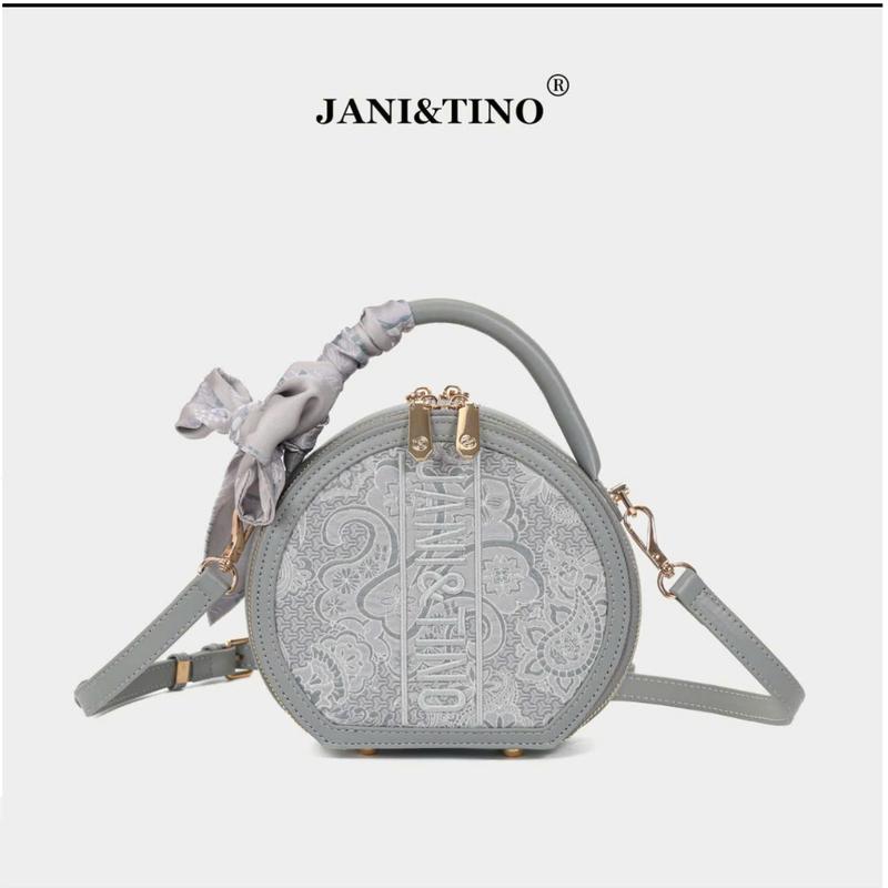 (Full Box) Mã 2856 - Túi Đeo Chéo Nữ JANI&TINO Túi Xách Nữ Hàng Hiệu Sang Trọng Cao Cấp Đi Chơi Đi Làm