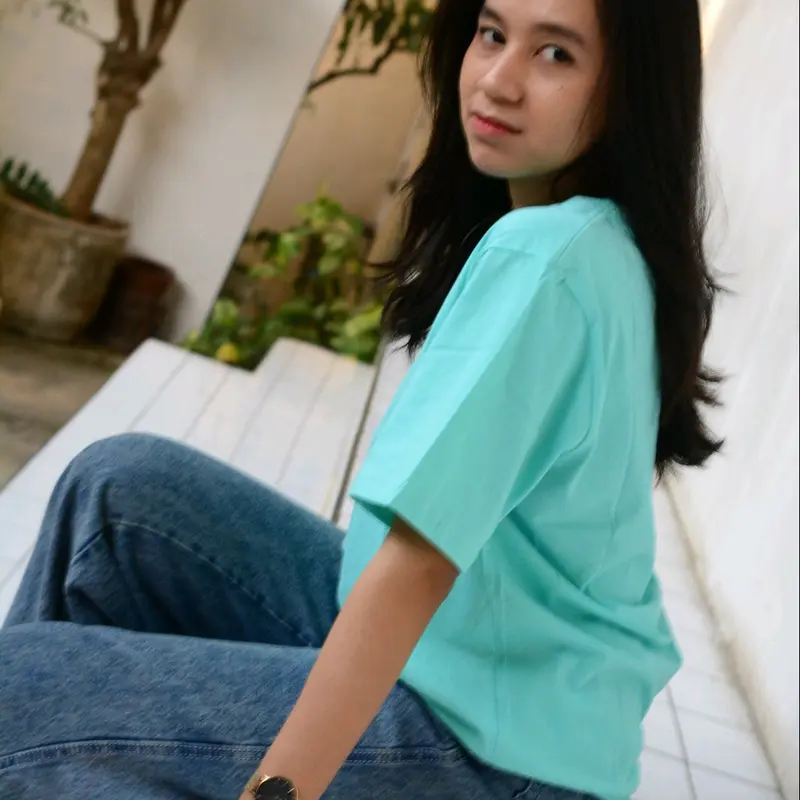 Kaos Polos Tosca Muda Katun combed 30s Distro Nyaman Pendek Atasan 1
