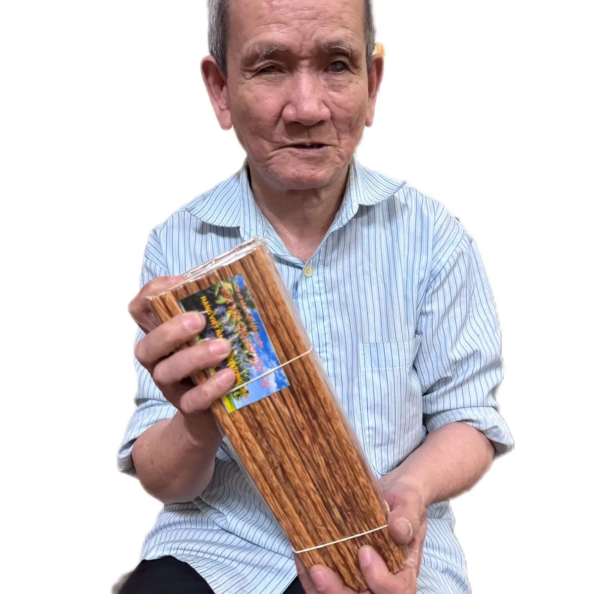 ￼Đũa dừa loại 1 hàng đẹp (10 đôi) không dùng hóa chất tẩy gỗ
