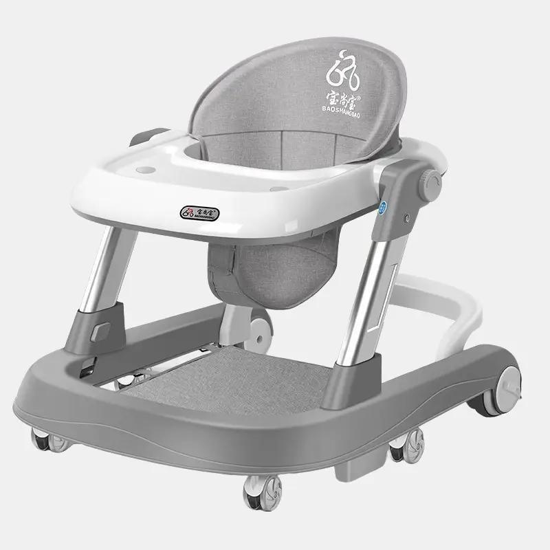  Xe tập đi chữ u cho bé chắc chắn gấp gọn có nhạc bánh xe có điều chỉnh tốc độ chống lật baby walker xe  tron 