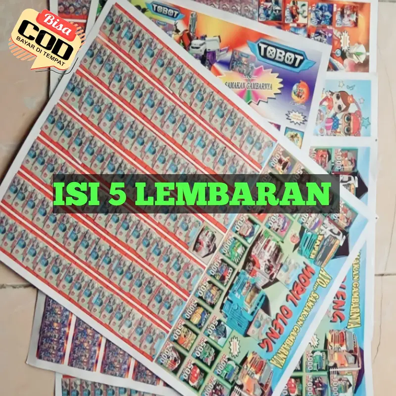 MAINAN SAMAKAN GAMBAR ISI 5 LEMBAR CAMPUR MOTIF Toys 0