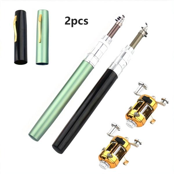 Pocket-Sized Fishing Rod Set - Compact, Portable, Ultra-Lightweight for ...