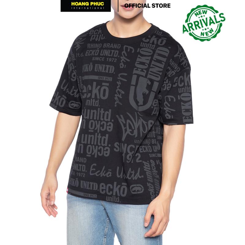 ECKO UNLTD ÁO THUN TAY NGẮN NAM IS24-99487_OVERSIZE Menswear Cổ Tròn