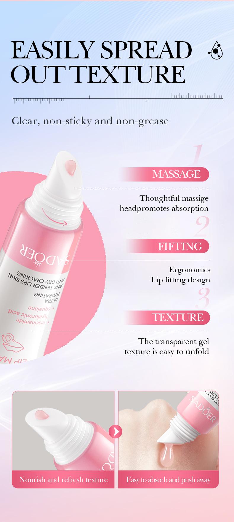 Product Introduction of Lip Balm Five Times Nicotinamide Powder Moisturizing Anti-Chapping Lip Balm Lip Balm Cosmetic Skincare Moisturizer Moisture Hydrate Comfort 17