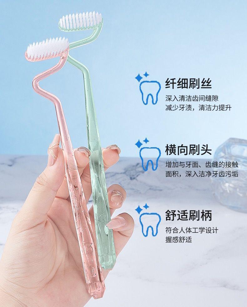 Product Introduction of Bàn Chải Đánh Răng Chải Ngang, Lông Bàn Chải Mềm Cao Cấp, Bàn Chải Đánh Răng Ba Mặt 360 Độ, Lớp Phủ Lưỡi Làm Sạch Sâu, Làm Sạch Keo, Thích Hợp Cho Gia Đình Và Người Lớn, Năm 2025S 4