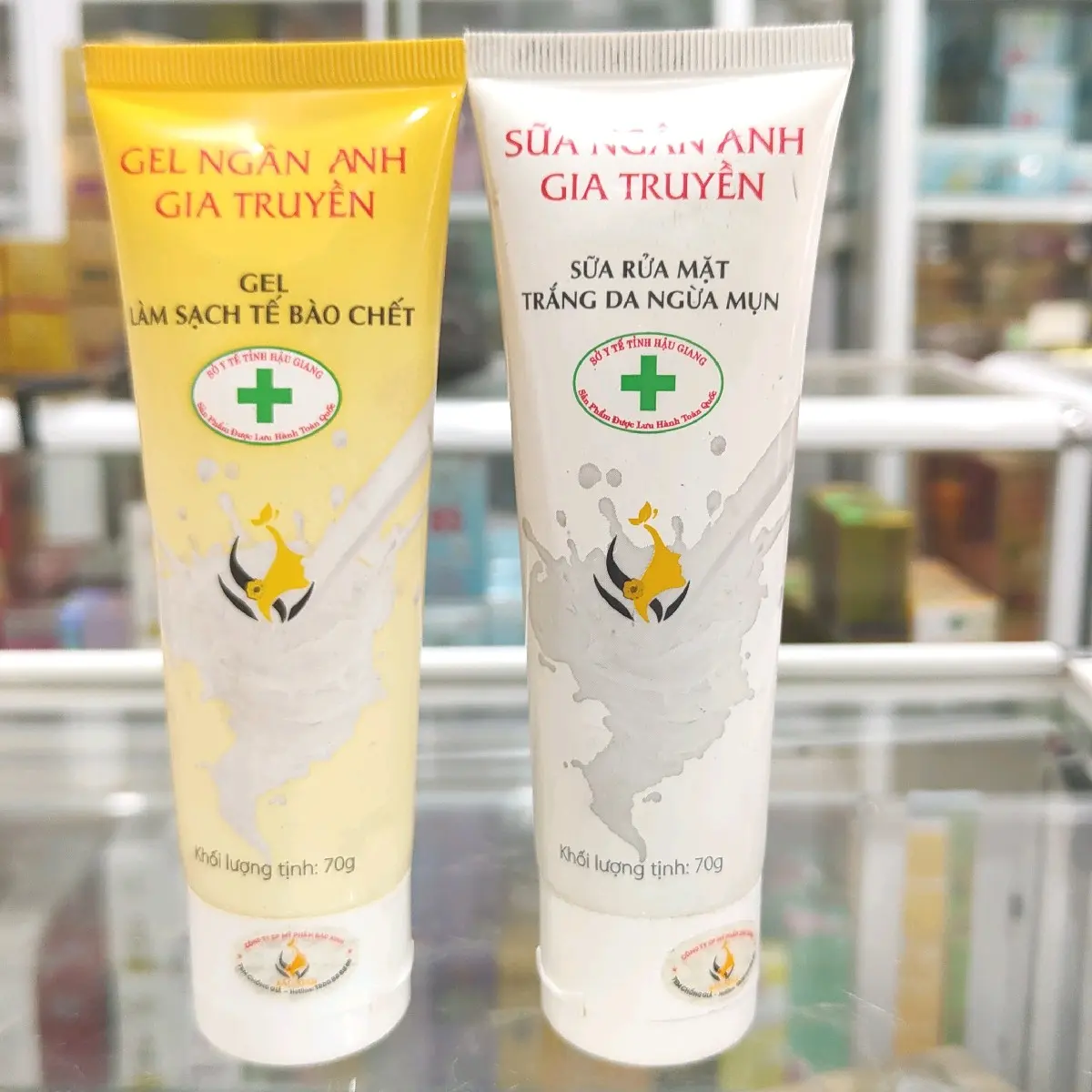 Sửa Rửa Mặt - Tẩy Tế Bào NGÂN ANH GIA TRUYỀN 70g