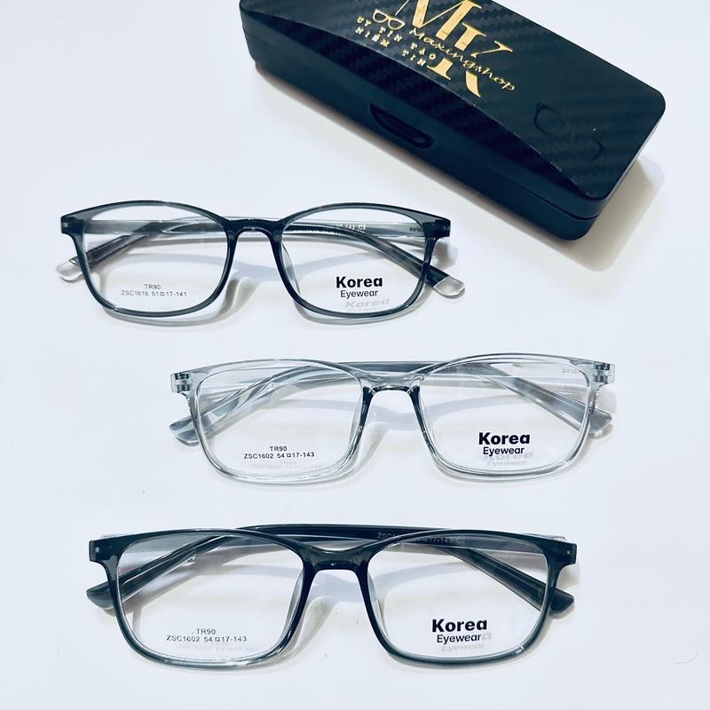 M13: Gọng nhựa TR90- chữ nhật size vừa . 8