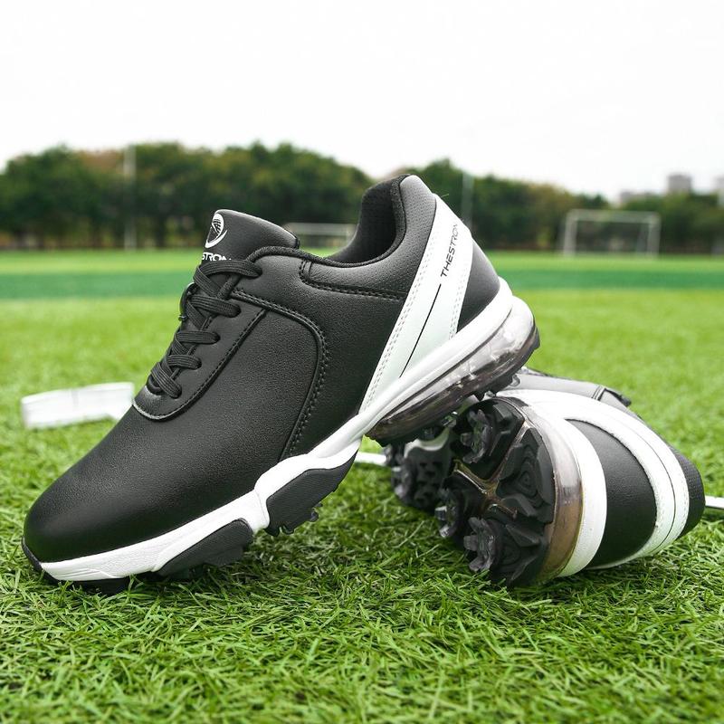 Product Introduction of New Breathable Men's Golf Shoes Professional 8 Studs Large Size Waterproof Non-slip Lightweight Casual Sports Shoes XZ25044 18