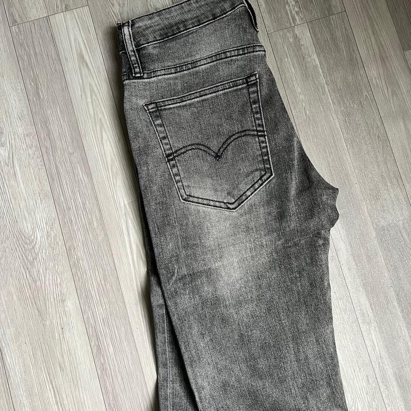 Quần Jean xám loang màu Basic form Slim ôm nhẹ 511-42 4