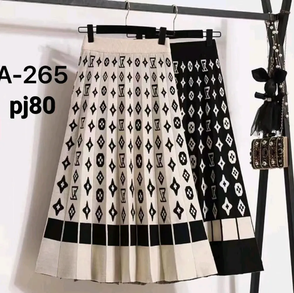 Rok rajut import Motif A.265