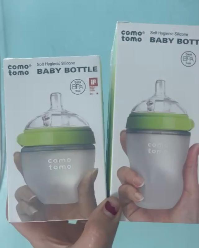 Product Introduction of Bình Sữa COMOTO Thân bình bằng silicon dung tích 150ml/250ml 8