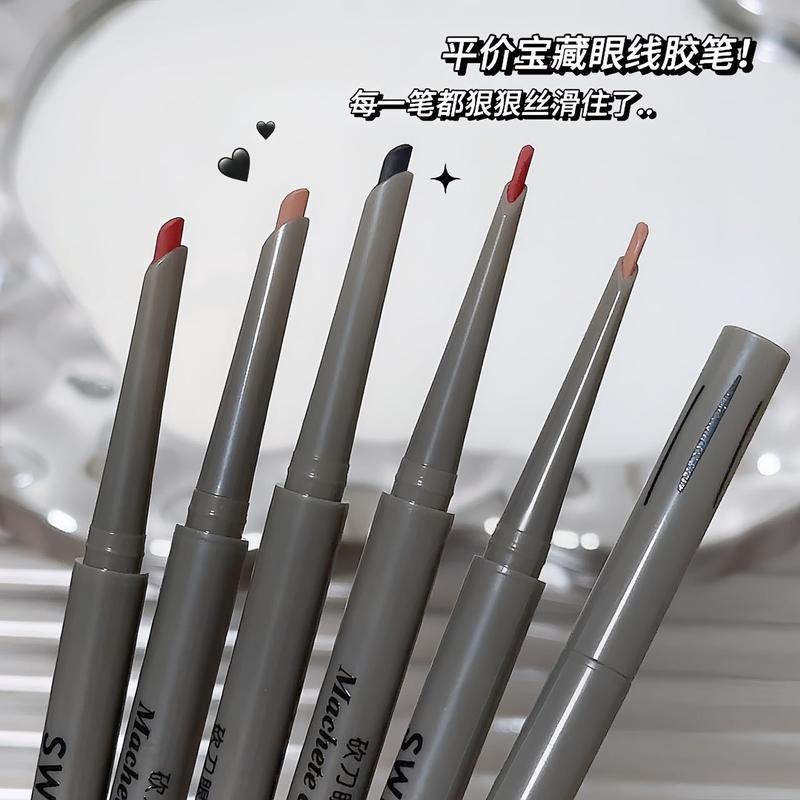 Product Introduction of SWEET MINT Machete Eyeliner Pen Long lasting Waterproof Sweatproof Not easy to smudge Outline down to shadow aegyo sal pen Lipliner Makeup Cosmetic 10