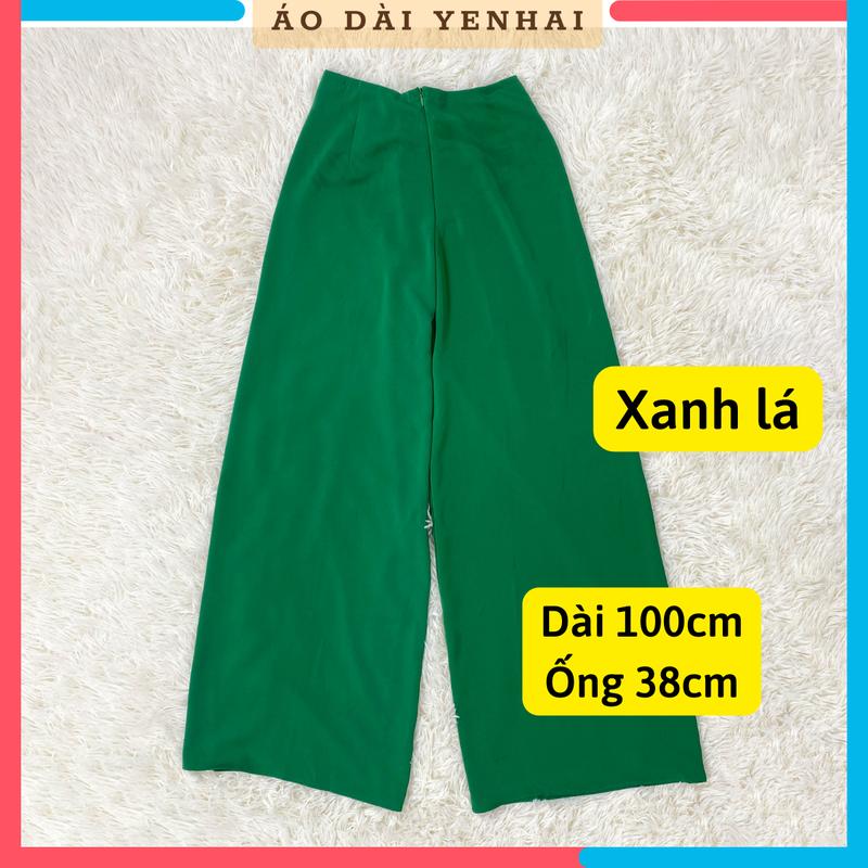 Quần lụa mặc kèm với áo dài truyền thống chất lụa thái tuấn dày mềm mịn co giãn Nữ 6