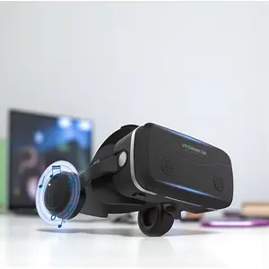 Box 3D IMAX Screen Virtual Reality Glasses With Headphone