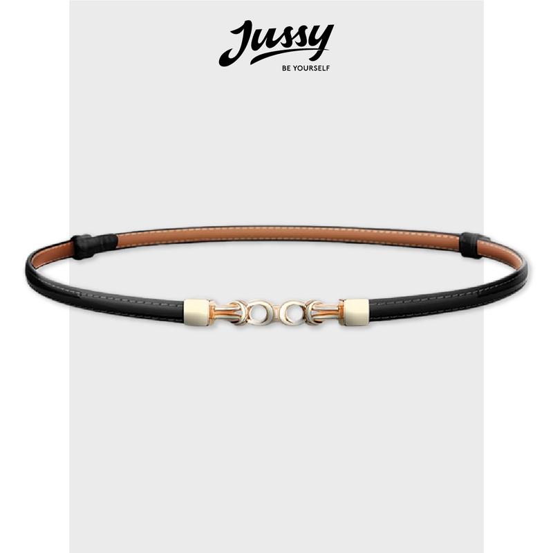 Thắt Lưng Nữ Bản Nhỏ Y2K JTL22 Jussy Official Dây Nịt Nữ Kiểu Khóa Đính Hạt Cao Cấp Phong Cách Thanh Lịch Sang Chảnh Hoa