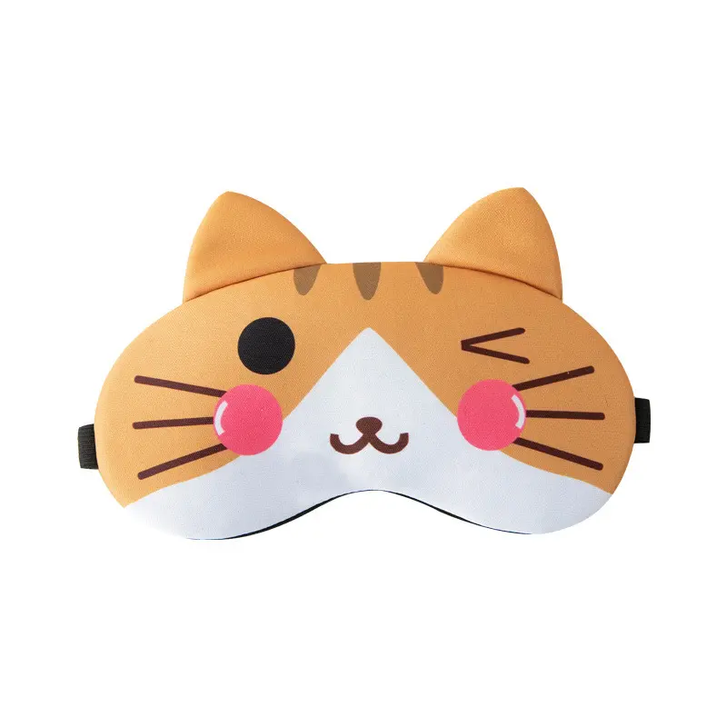 Mặt Nạ Mắt Ngủ, Thiết Kế Anime, Mắt Mù Dễ Thương, Mặt Nạ Che Mắt, Miếng Che Mắt, Thích Hợp Đi Du Lịch Và Sử Dụng Tại Nhà, Thư Giãn Mắt, Mặt Nạ Che Mắt 4