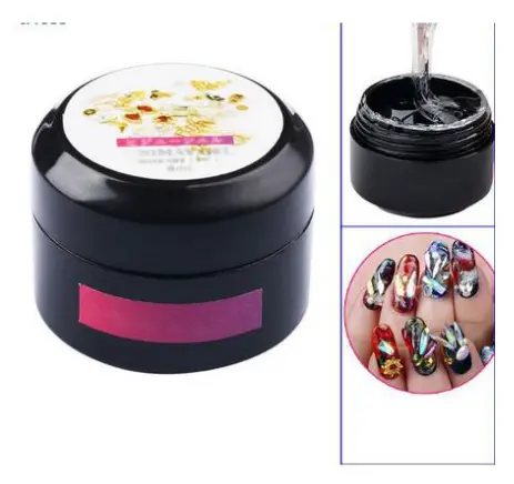 Lem Gel Transparan Super Lengket 8ML untuk Nail Art