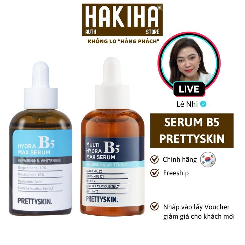 [Prettyskin] Serum Phục Hồi Da B5 PrettySkin, Dưỡng Ẩm Da Và Làm Dịu Da Hàn Quốc 50ml Chăm Sóc Da Làm Đẹp Da Skincare Women Nữ