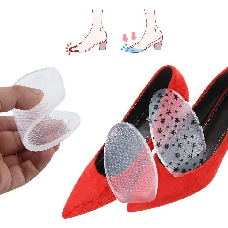 Miếng lót giày silicon gel chống dốc mỏi, rộng êm chân