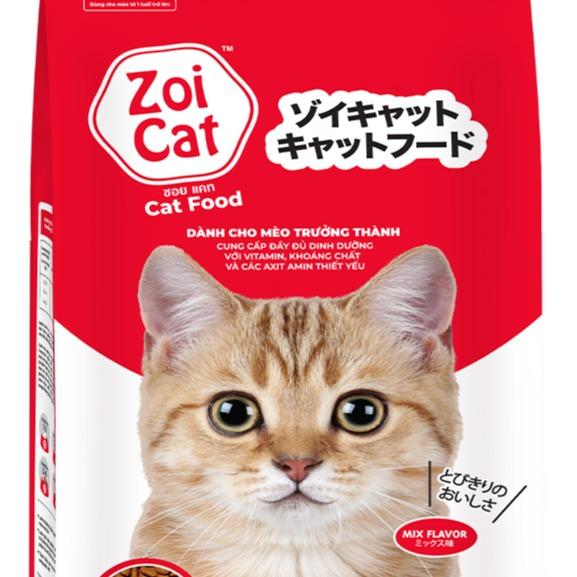  Thức Ăn Hạt Khô Cho Mèo ZOI CAT - Túi 1kg 