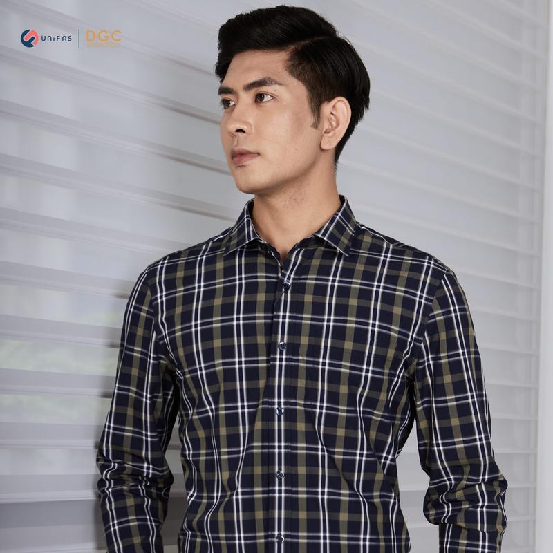 Áo sơ mi dài tay nam DGCs Vải mềm nhẹ thoáng mát - SASDBB17M