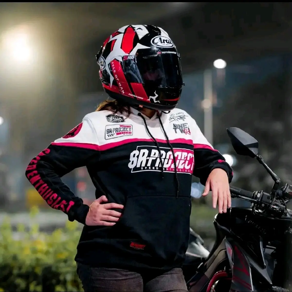 HOODIE Exclusive SR-PROJECT "SPEED ENTHUSIAST Fleece Sablon