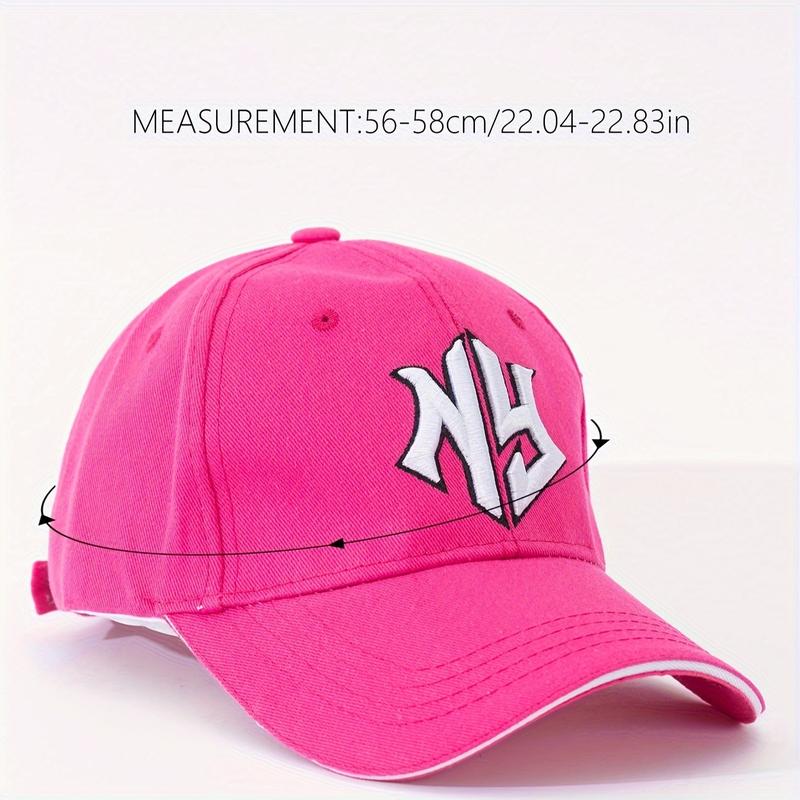 Product Introduction of Mũ Bóng Chày Thêu, NY 3D, Unisex, Có Thể Điều Chỉnh Kích Thước, Mũ Chống Nắng, Vành Màu Tương Phản, Mũ Bố Mùa Xuân / Mùa Hè, Dành Cho Nam Và Nữ, Mẫu Mới, Bán Chạy, SY0 Voi Len Hat 7