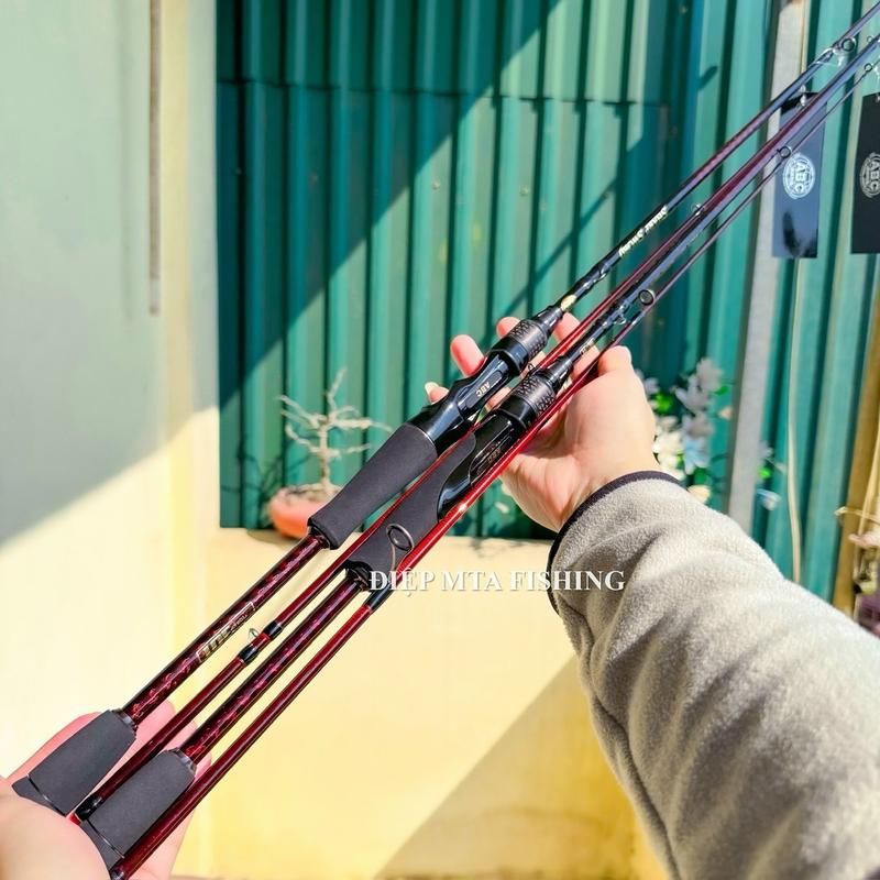  Cần câu Lure FALCHION THẾ HỆ II -  SHARP SWORD - Khoen Fuji phôi Carbon T30 có 2 độ cứng M và MH để chọn Bắt Cá Fishing Mồi Nam 