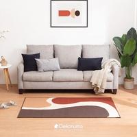 Gambar Dekoruma USHI Karpet Lantai Dengan Motif Ukuran 150x100 cm - Warna-warni dari Dekoruma Official Store Kab. Bekasi 2 Tokopedia