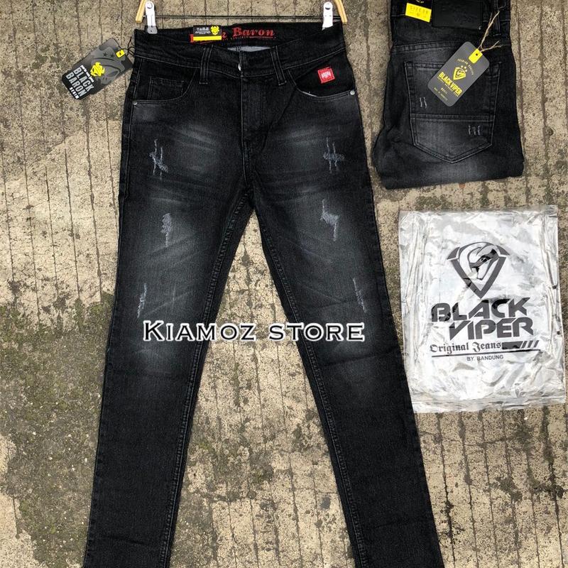Celana panjang jeans pria skiny terbaru/celana panjang pria street/celana panjang pria slimfit 2