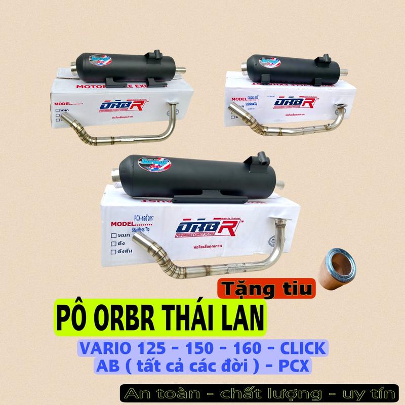 Phụ kiện pô ORBR thái lan đủ dòng xe
