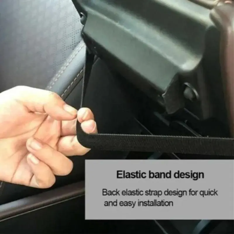 Car Center Console Armrest Pad, 1 Count PU Leather Waterproof Car Armrest Box Mat, Universal Car Interior Accessories for Women & Men 2