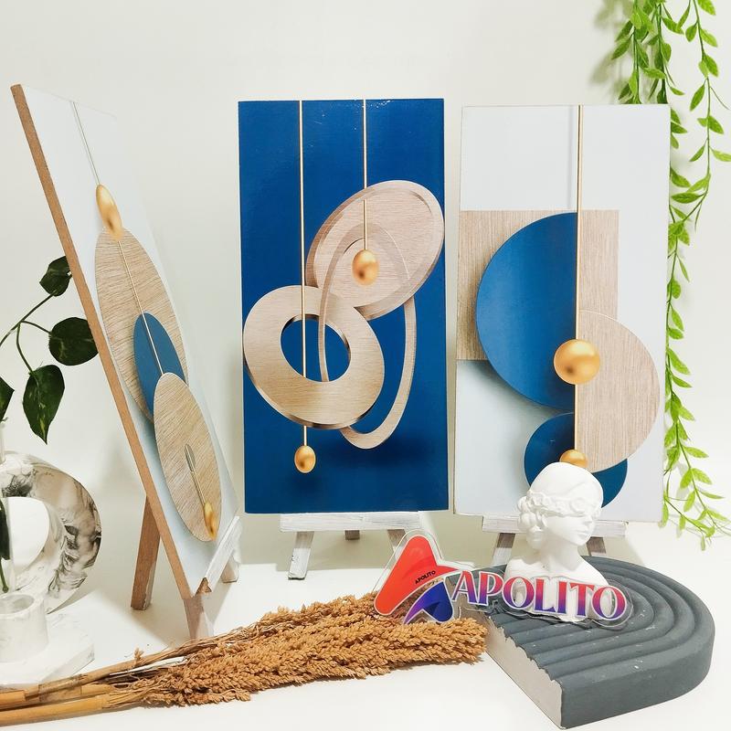 Product Introduction of SET HIASAN DINDING SET ISI 5 KAYU AESTHETIC PAJANGAN DINDING WALL DECOR (1 SET ISI 5) Dipasang di Dinding Satu Sisi DEKORASI DINDING ESTETIK ART Gantungan Paku 5