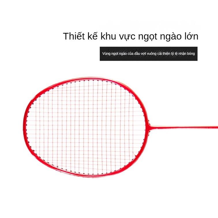 Vợt cầu lông, Trọng lượng nhẹ (10kg), Đơn, 3U, Chất liệu carbon, Thích hợp cho người mới bắt đầu, Vợt cầu lông, 10kg, Sẵn sàng mang theo 1