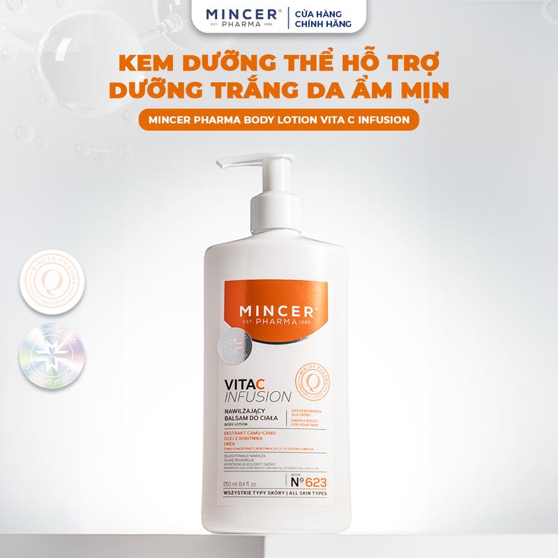 Kem Dưỡng Thể Mincer Pharma Vita C Infusion Body Lotion 250ml