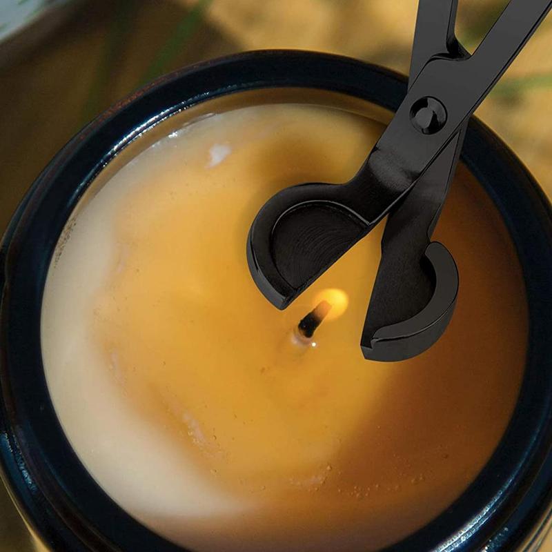 Candle Wick Trimmer Without Candle, 1 Count Stainless Steel Candle Wick Cutter, Portable Candle Wick Trimmer Tool 7