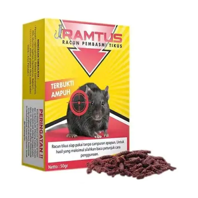 Racun Tikus Ramtus Ampuh Mati Kering Tidak Bau - Basmi Tikus sampai Koloni