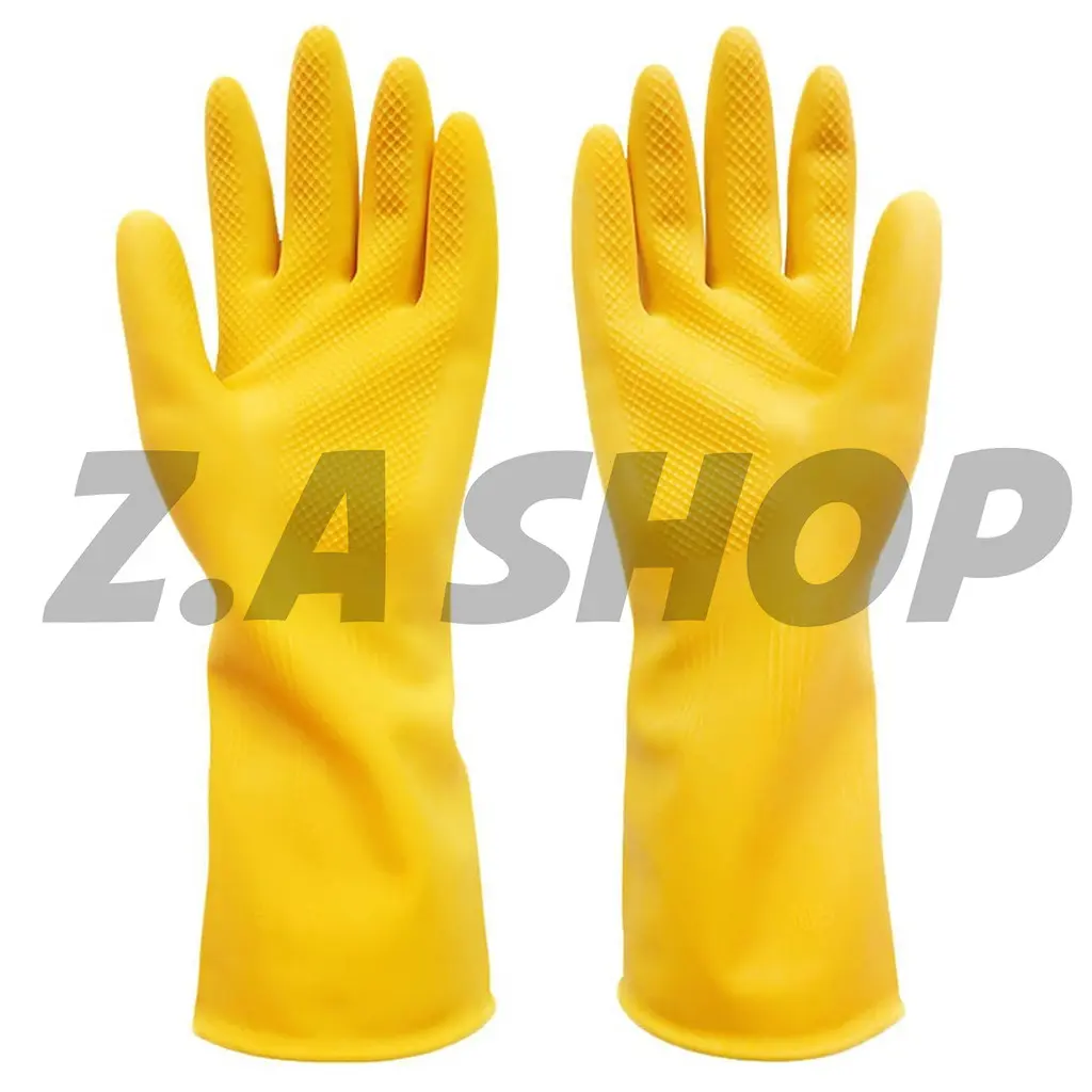 Sarung Tangan Karet Latex Cuci Piring / Sarung Tangan Kebun Taman Anti Slip / Household Rubber Gloves Serbaguna