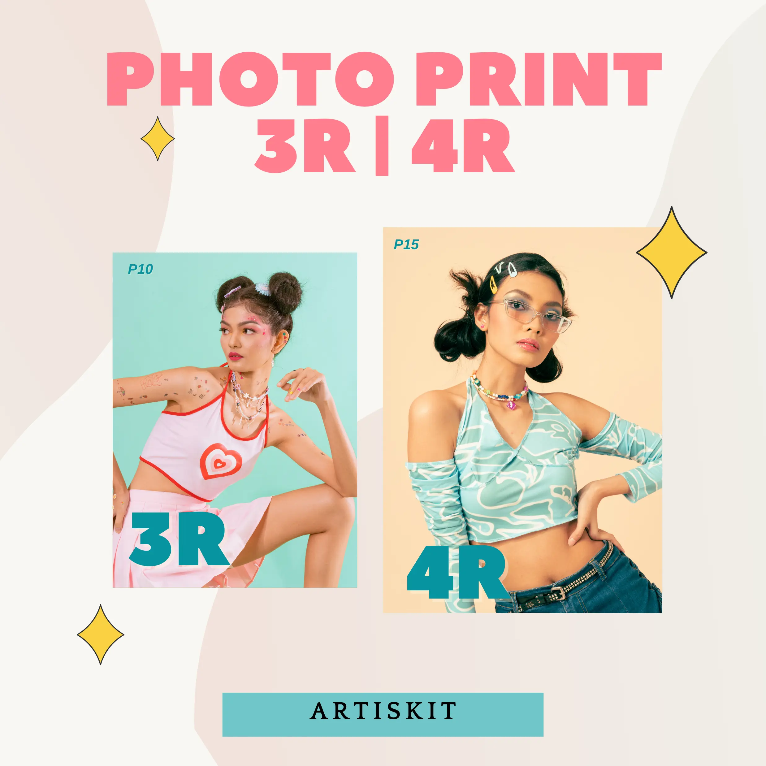 3R & 4R Photo Print  | Full Print