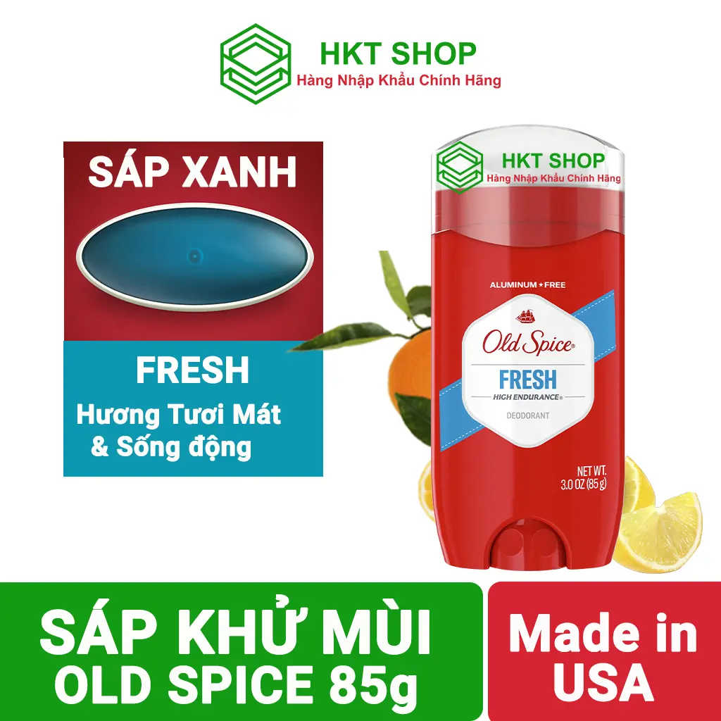 Fresh 85G sáp Xanh