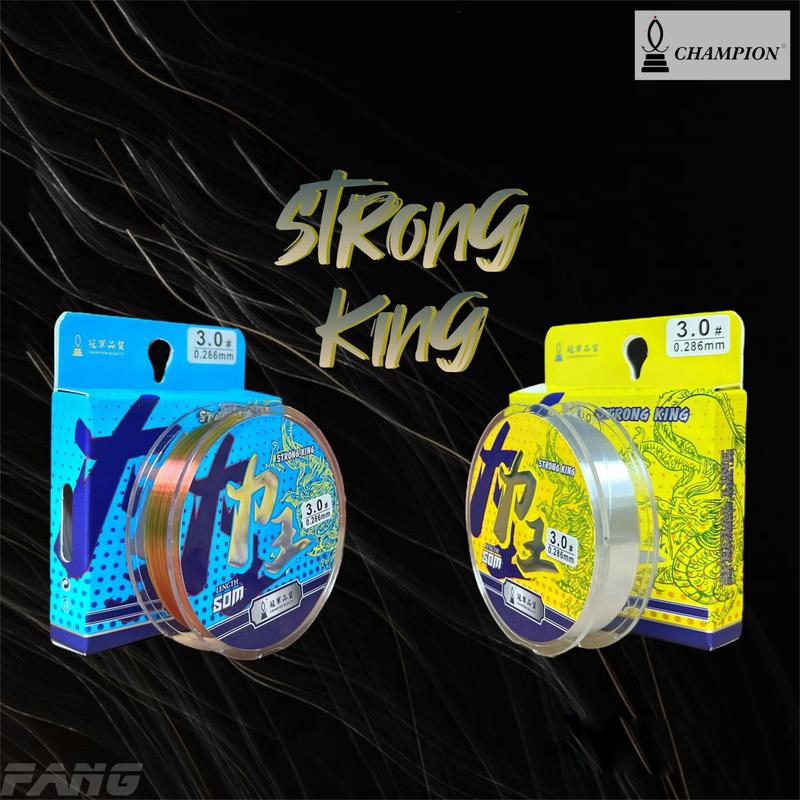  Dây Trục Dây Thẻo  Câu Cá Câu Đài Quán Quân - Strong King - Fang Fishing DC2 cước 