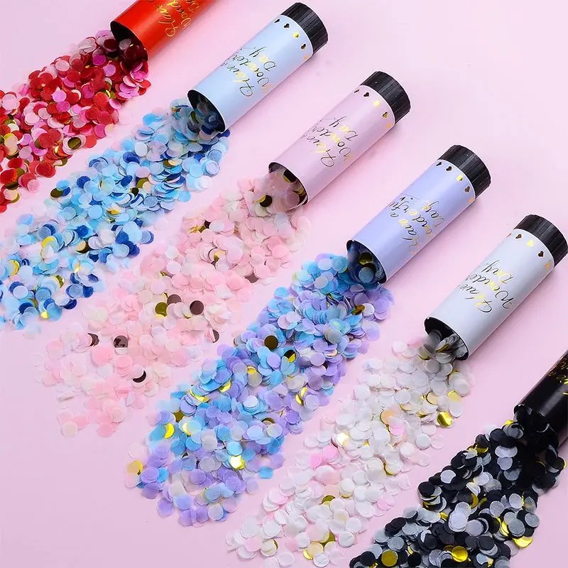 Nến Giấy Phụt Kim Tuyến Mini Trang Trí Tiệc Sinh Nhật, Họp Lớp, Đám Cưới