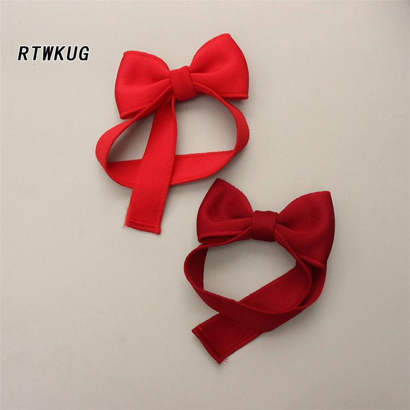 Baby Girl Headbands, Adjustable Bowknot Head Wraps Hair Accessories 2