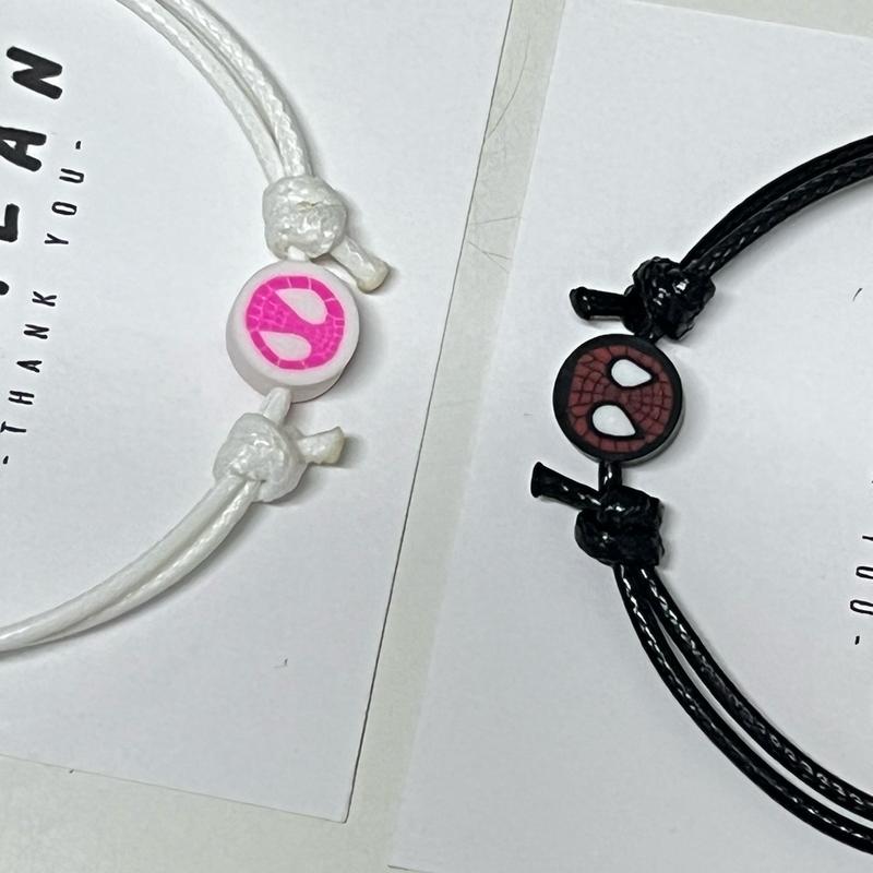 Vòng đeo tay Dây Rút Người Nhện Siêu Anh Hùng, Kang2ru, Thiết Kế Miles & Gwen 6
