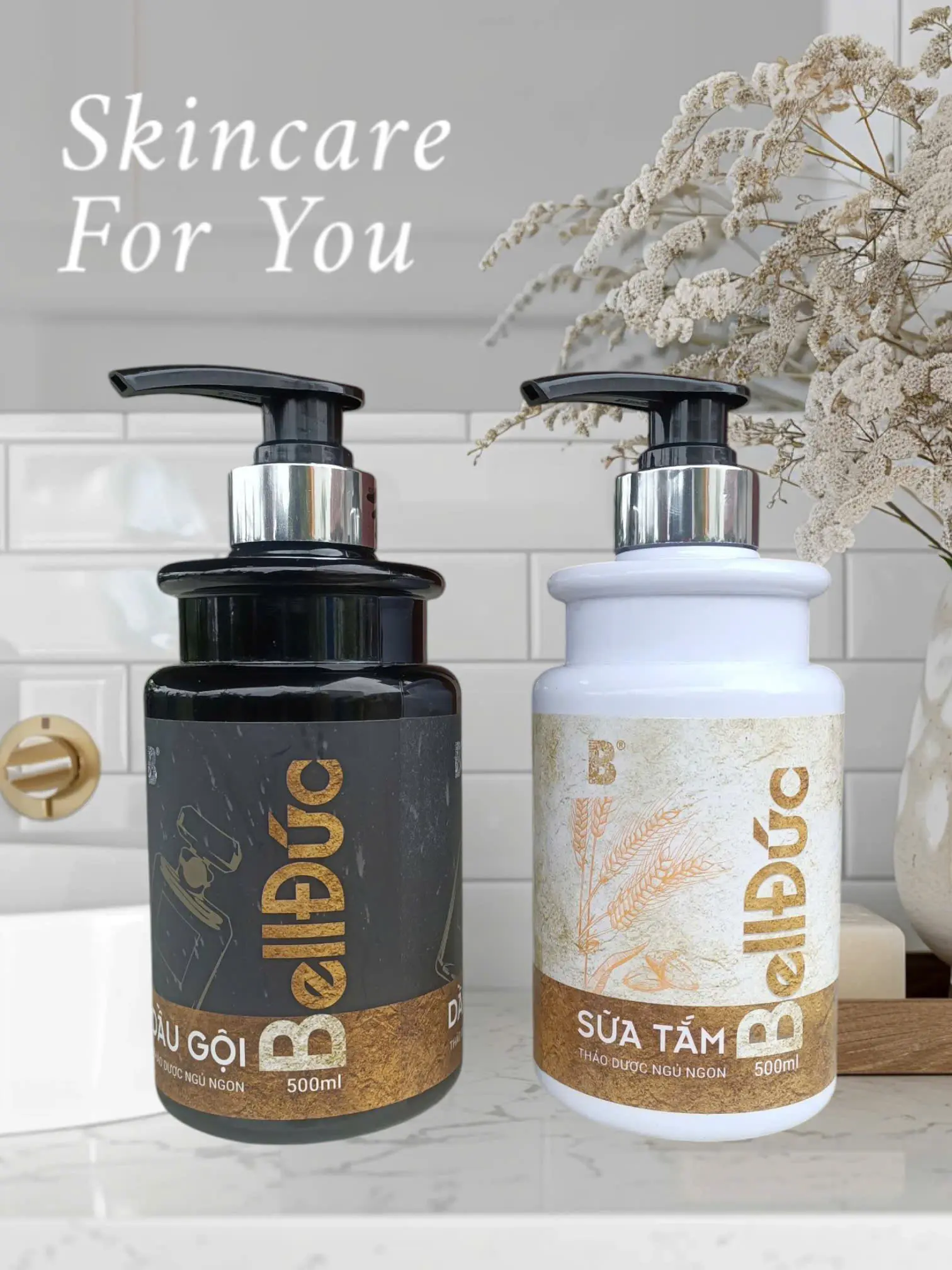[Combo]Dầu Gội và Sữa Tắm Thảo Dược Bell Đức 500ml