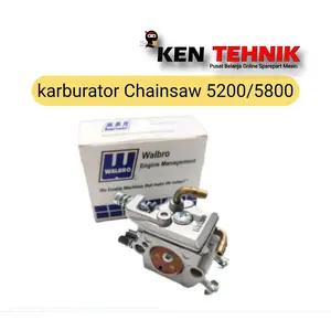 Karburator Mesin Chainsaw Potong Kayu CS 5200 / 5500 / 5800