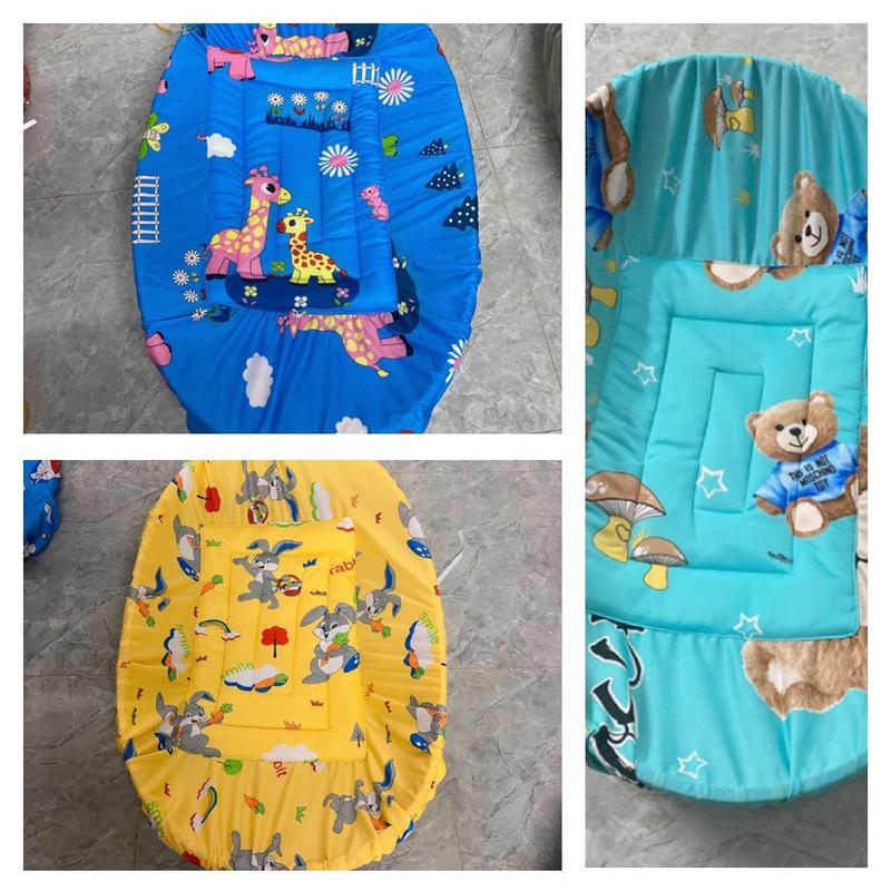 (Đẹp)-Combo nôi tre+ Nệm bọc thun lạnh-nôi tre giúp bé nằm thẳng lưng (QK Đọc Kỹ Mô Tả Giúp Shop)Nôi cho Trẻ sơ sinh