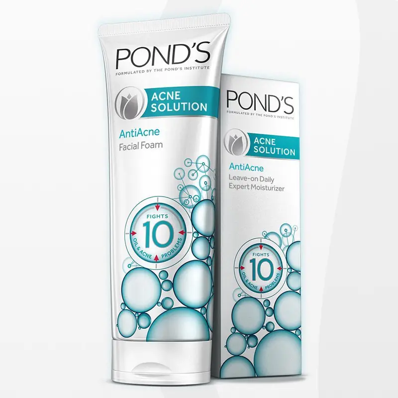 Pond's Acne Solution Facial Foam 100g 3