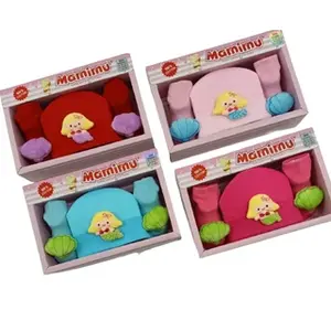 Mamimu Topi Kaos Kaki Bayi Set/Gift Set New Born/Kaos Kaki Bayi Boneka/Topi Bayi Mamimu