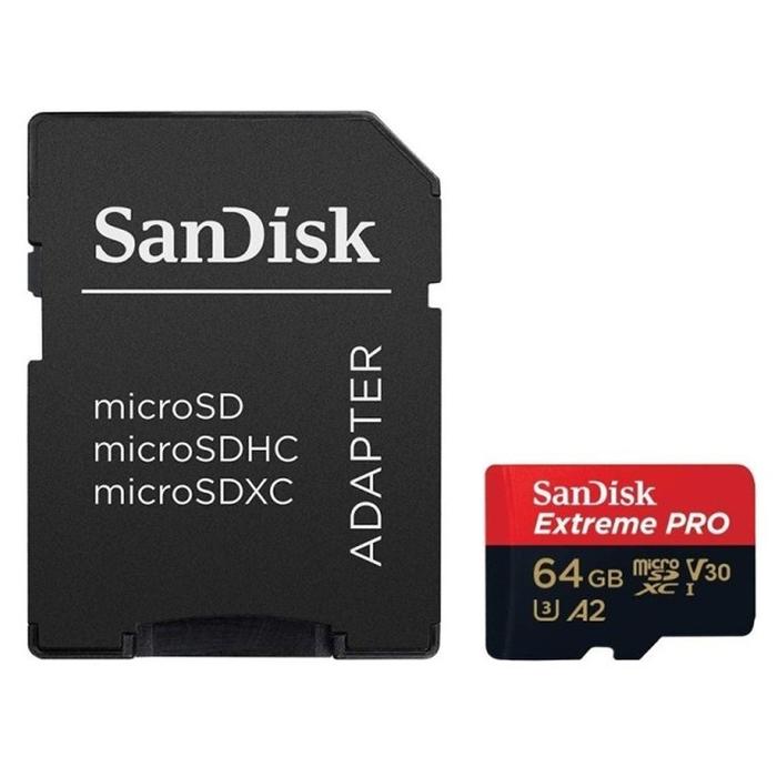 Gambar Sandisk MicroSD Extreme Pro 64GB 200MB/s dari Bursa Kamera Profesional Kota Administrasi Jakarta Pusat Tokopedia